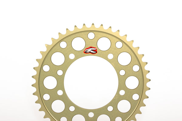 Renthal 2020 Bst Carbon/ Marchesine/ Oz Racing-76 x 100 PCD Rear Sprocket - HA 520-48P Teeth - Bull Strap