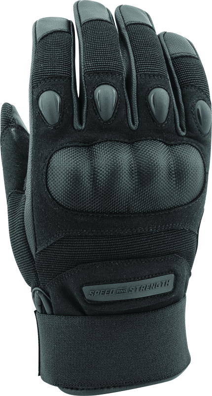 Speed and Strength Call to Arms Gloves Black - XL - Bull Strap