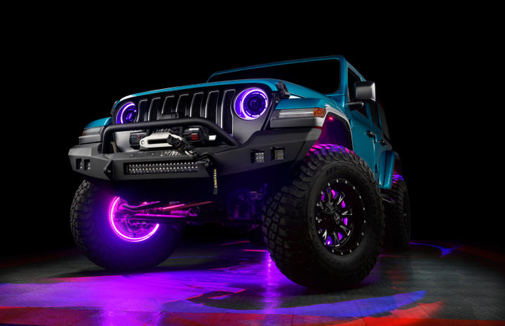 Oracle Bluetooth + RF Underbody Rock Light Kit - 8 PCS - ColorSHIFT - Bull Strap