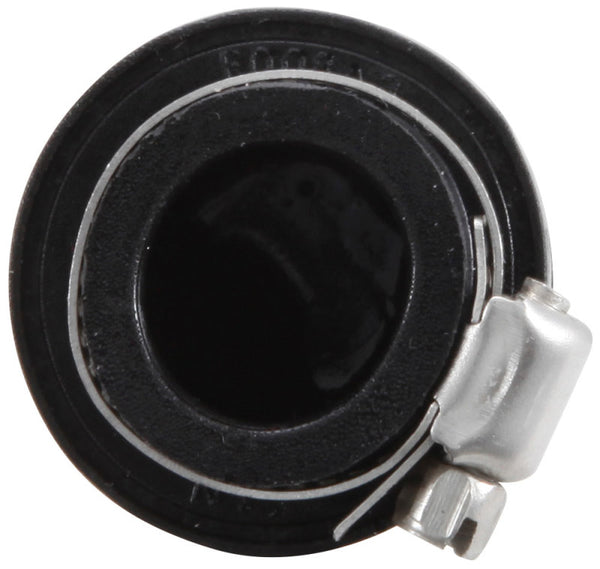 K&N 0.75 inch ID 1.375 inch OD 1.125 inch H Clamp On Crankcase Vent Filter - Bull Strap