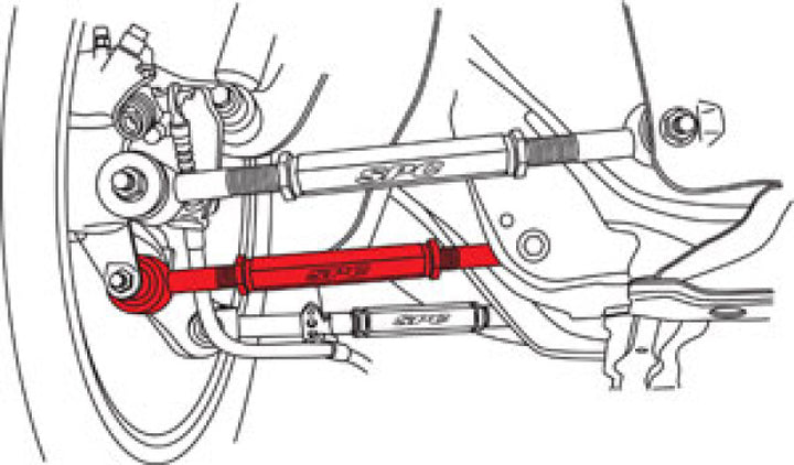 SPC Performance 04-08 Acura TL / TSX Lower Camber Lateral Link - Bull Strap