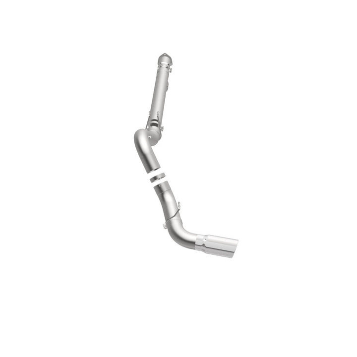 MagnaFlow 08-17 Ford F-250/F-350/F-450 6.4L/6.7L DPF-Back SS 5in Single Passenger Side Rear Exit - Bull Strap