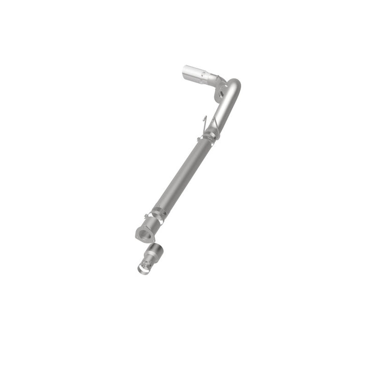 MagnaFlow 08-17 Ford F-250/F-350/F-450 6.4L/6.7L DPF-Back SS 5in Single Passenger Side Rear Exit - Bull Strap