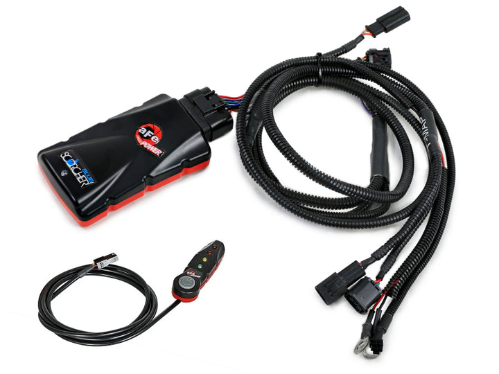 aFe Scorcher Blue Module 24-25 Toyota Tacoma / 2025 4Runner L4 2.4L (T) - Bull Strap