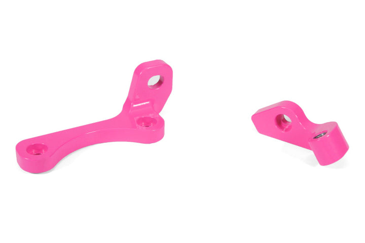 PERRIN 22-25 Subaru WRX / 19-25 Ascent / 20-25 Outback & Legacy Turbo TMIC Bracket - Hyper Pink - Bull Strap