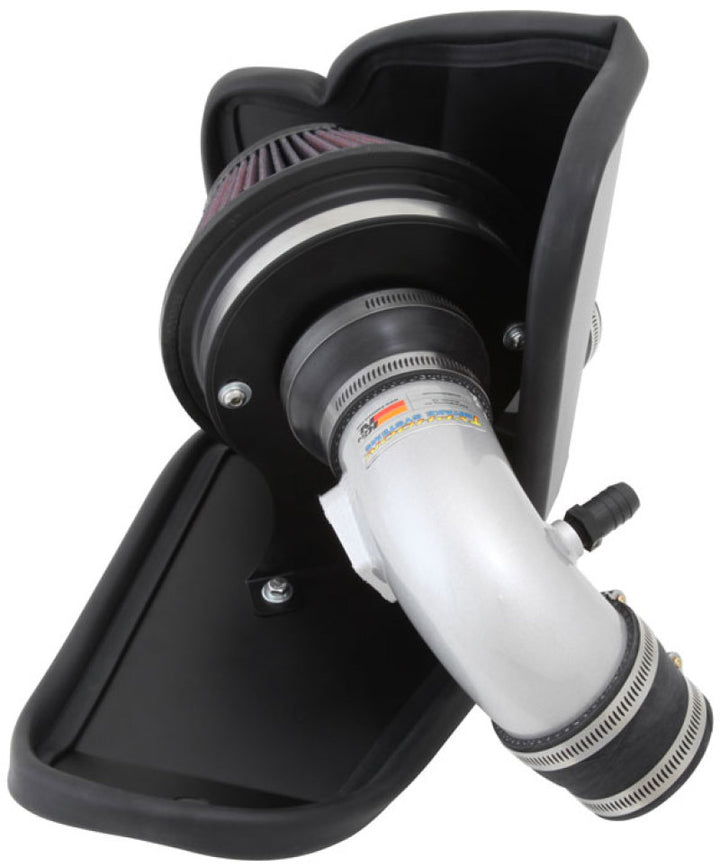K&N 12-13 Honda Civic 1.8L L4 Silver Typhoon Intake - Bull Strap