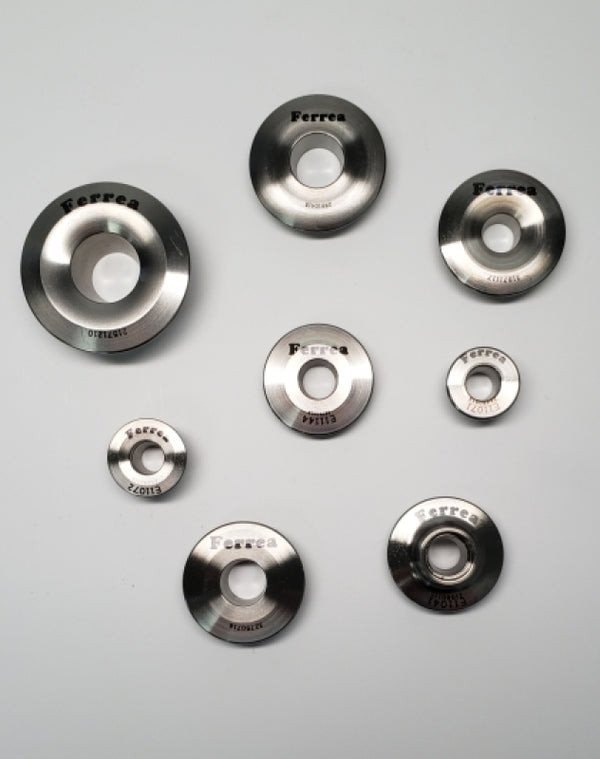 Ferrea Toyota Supra 3.0L B58 Turbo 5.0mm Valve Stem Titanium Retainers - Set of 12 - Bull Strap