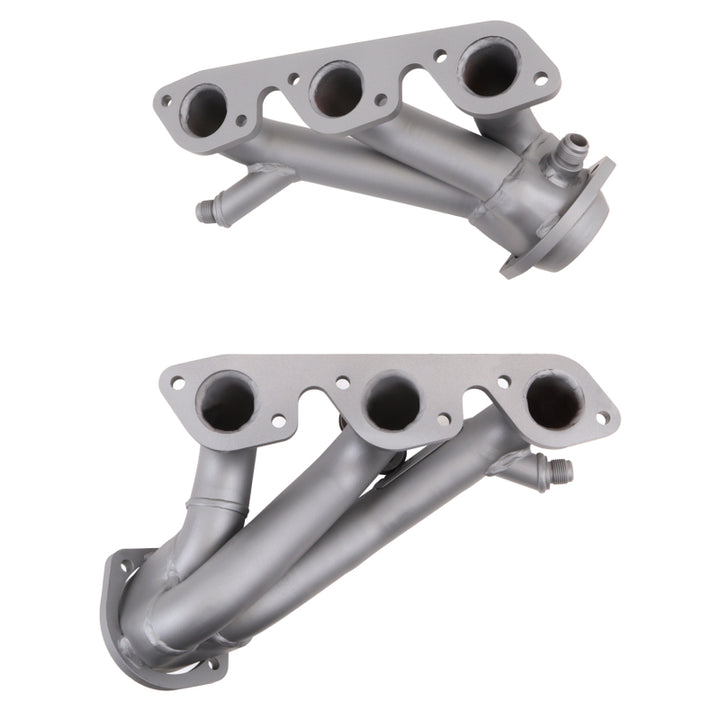 BBK 99-04 Ford Mustang V6 Shorty Tuned Length Exhaust Headers - 1-5/8 Titanium Ceramic - Bull Strap