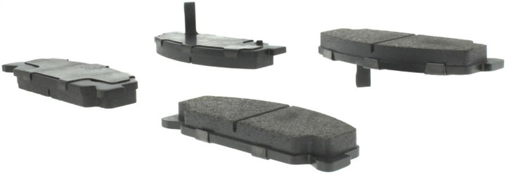 StopTech Performance 93-00 Honda Civic DX w/ Rr Drum Brakes Front Brake Pads - Bull Strap