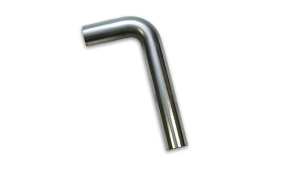 Vibrant 2.25in O.D. T304 SS 90 deg Mandrel Bend 4in x 12in leg lengths (3.375in Centerline Radius) - Bull Strap