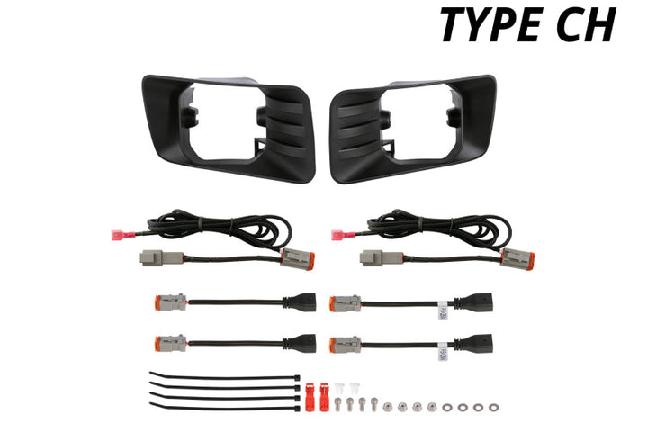 Diode Dynamics SS3 Type X Fog Light Mounting Kit - Bull Strap