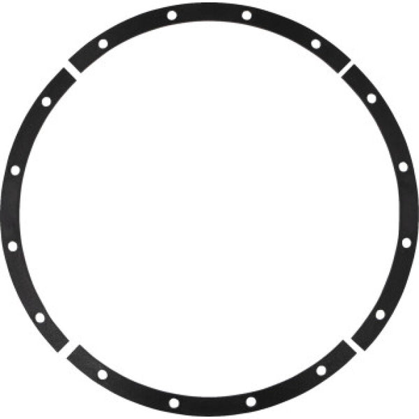 Raceline Beadlock Ring Spacer Kit -15in -16 Hole - 4 pcs - Black - Bull Strap