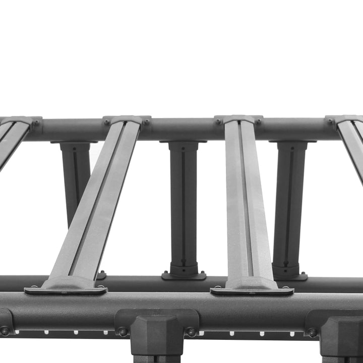 Go Rhino 19-21 Jeep Gladiator XRS Overland Xtreme Rack - Black - Bull Strap
