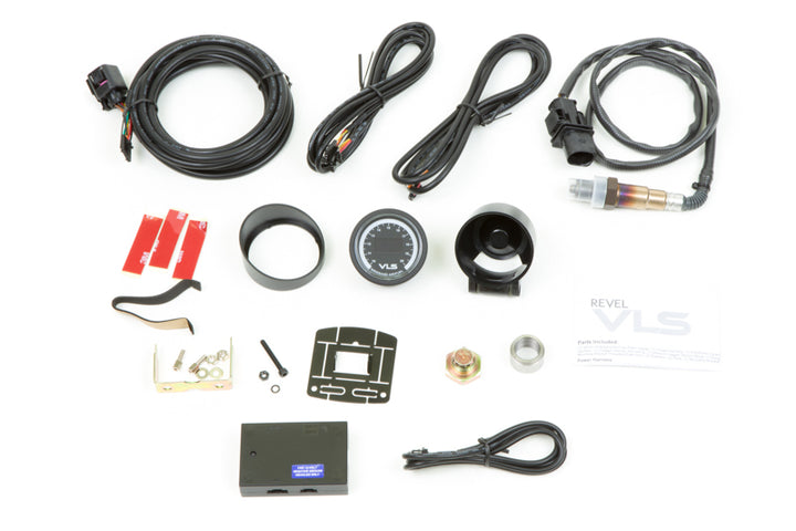 Revel VLS 52mm 10.0:1-20.0:1 AFR Digital OLED Wideband Air/Fuel Ratio Gauge - Bull Strap