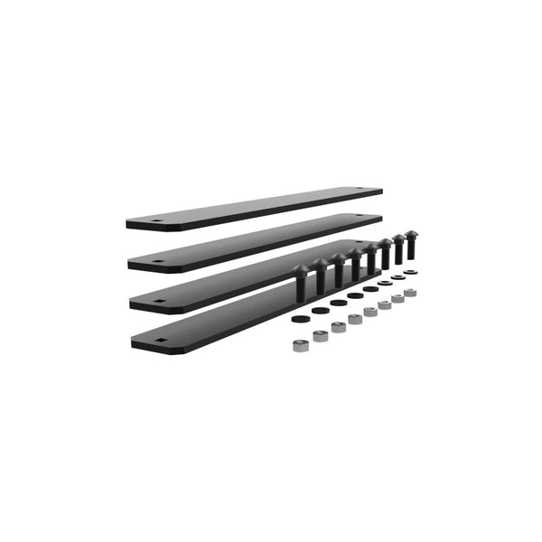 KC HiLiTES Platform One Side Light Delete Plates (Does Not Include Rack) - Bull Strap