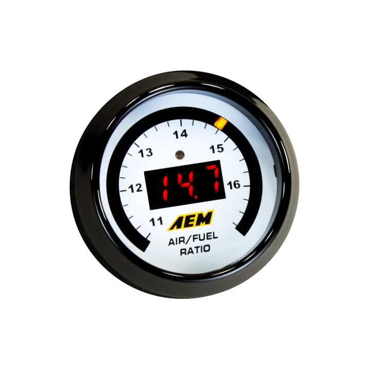 AEM Digital Wideband UEGO Gauge w/o Sensor - Bull Strap