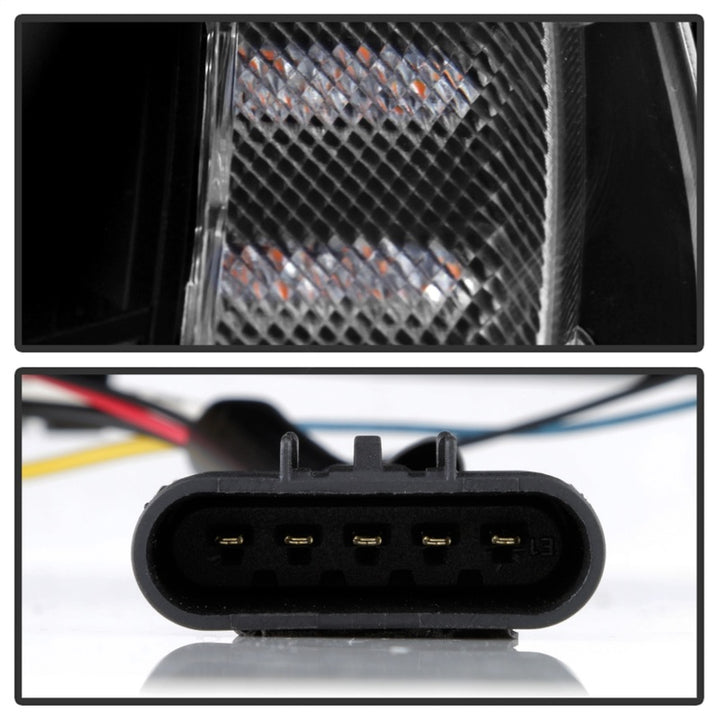 Spyder Signature Series 05-13 Chevrolet Corvette C6 Projector Headlights - Bull Strap