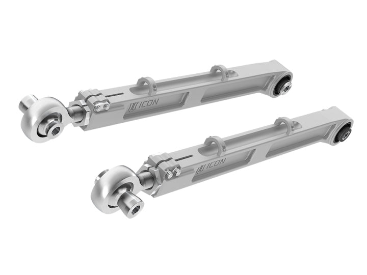 ICON 2021+ Ford Bronco Billet Rear Lower Link Kit - Bull Strap