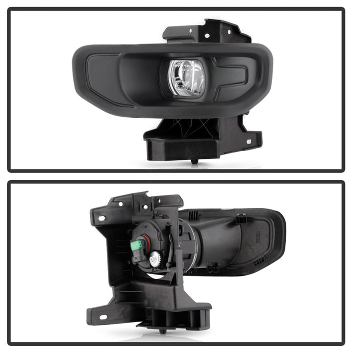 Spyder 19-20 Dodge Ram 1500 OEM Style Fog Lights w/Universal Switch- Clear (FL-DR19-C) - Bull Strap