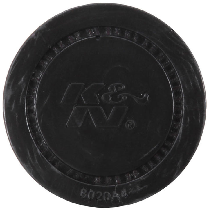 K&N Steel Base Crankcase Vent Filter .5in Vent OD x 2in OD x 1.5in Height - Bull Strap
