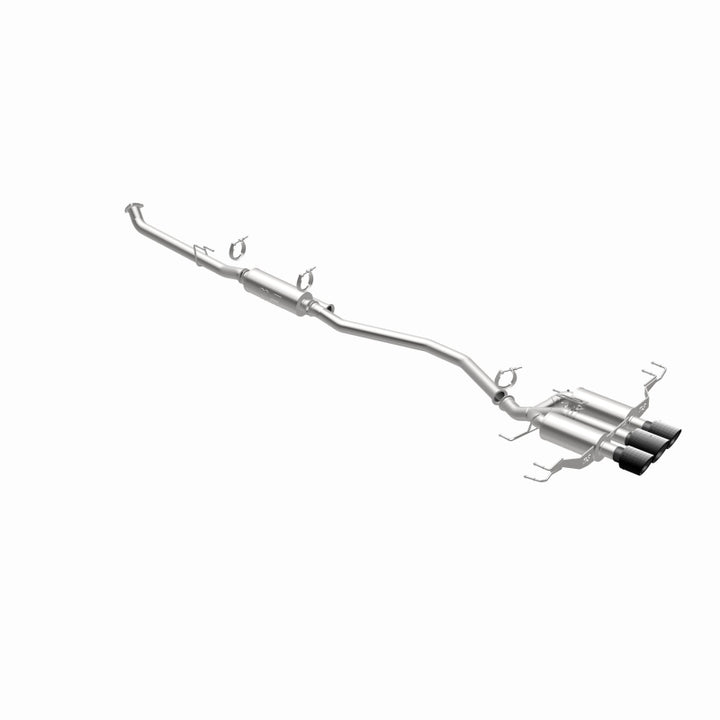 MagnaFlow 2023+ Honda Civic Type R SPEQ Series Cat-Back Perf Exhaust System w/ CF Tips - Bull Strap