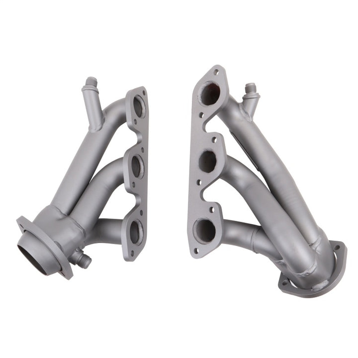 BBK 99-04 Ford Mustang V6 Shorty Tuned Length Exhaust Headers - 1-5/8 Titanium Ceramic - Bull Strap