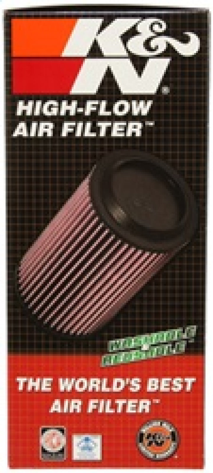 K&N 15-17 BMW X5 4.4L V8 F/I Drop In Air Filter - 2 Required - Bull Strap