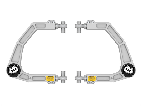 ICON 2022 Toyota Tundra Billet Upper Control Arm Delta Joint Pro Kit - Bull Strap