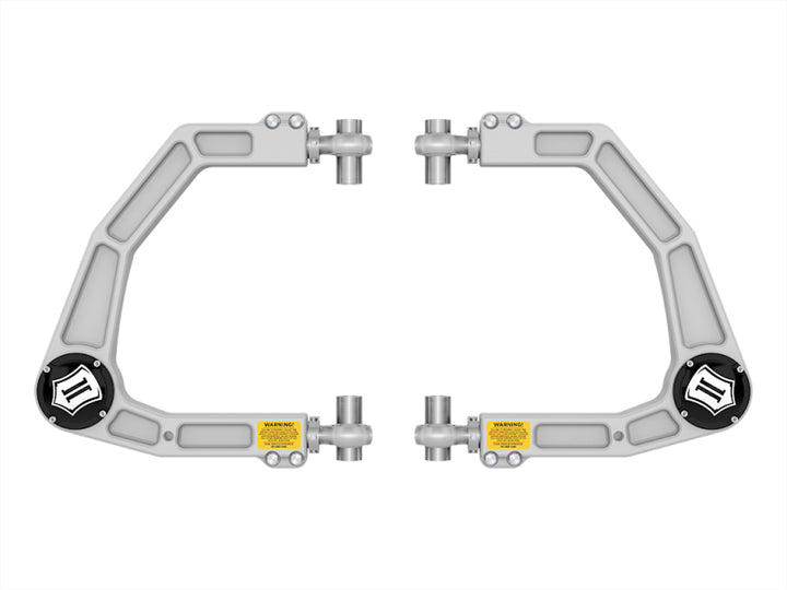 ICON 2022 Toyota Tundra Billet Upper Control Arm Delta Joint Pro Kit - Bull Strap