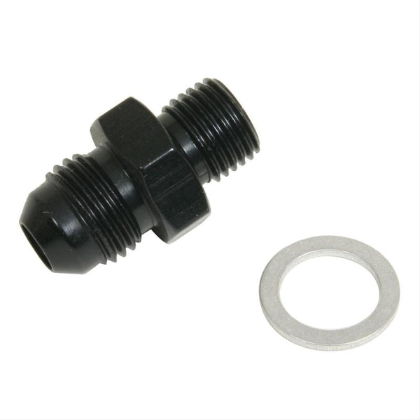 Fragola -6AN x 12mm x 1.25 Male Adapter-Solex - Black - Bull Strap