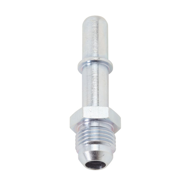 Russell Performance EFI Adapter Fitting -6 AN MALE TO 5/16in SAE Quick Disc Male Zinc - Bull Strap