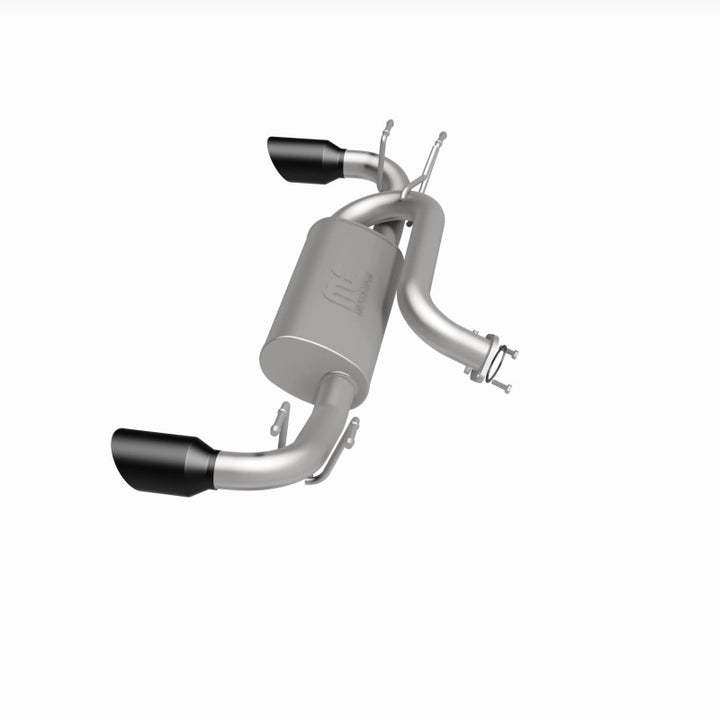 MagnaFlow 19-21 Mazda 3 2.5L 2.5in Pipe Dia Street Series Cat-Back Exhaust - Bull Strap