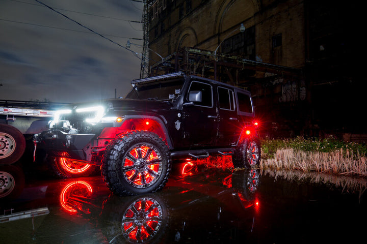 Oracle Bluetooth + RF Underbody Rock Light Kit - 8 PCS - ColorSHIFT - Bull Strap