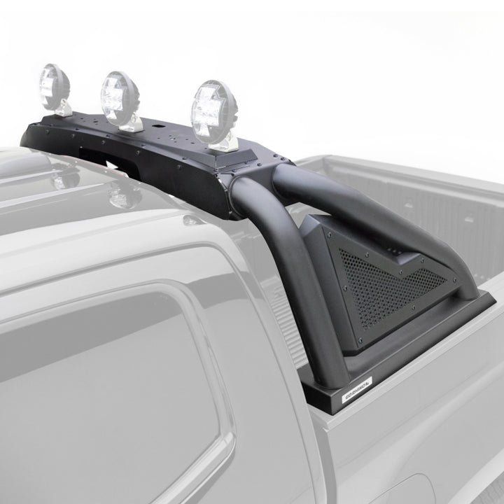 Go Rhino 19-20 Ram 1500 Sport Bar 2.0 (Full Size) - Tex Blk - Bull Strap