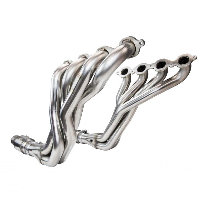 Kooks 2016 + Chevrolet Camaro SS 1 7/8in x 3in SS Longtube Headers w/ Catted Connection Pipes - Bull Strap