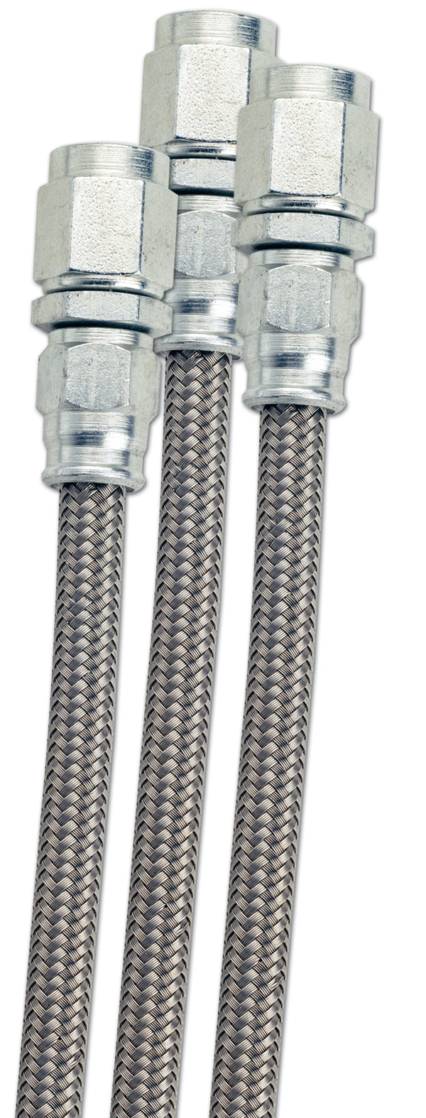 Fragola -8AN PTFE Hose w/ Black Cover- 10 Feet - Bull Strap