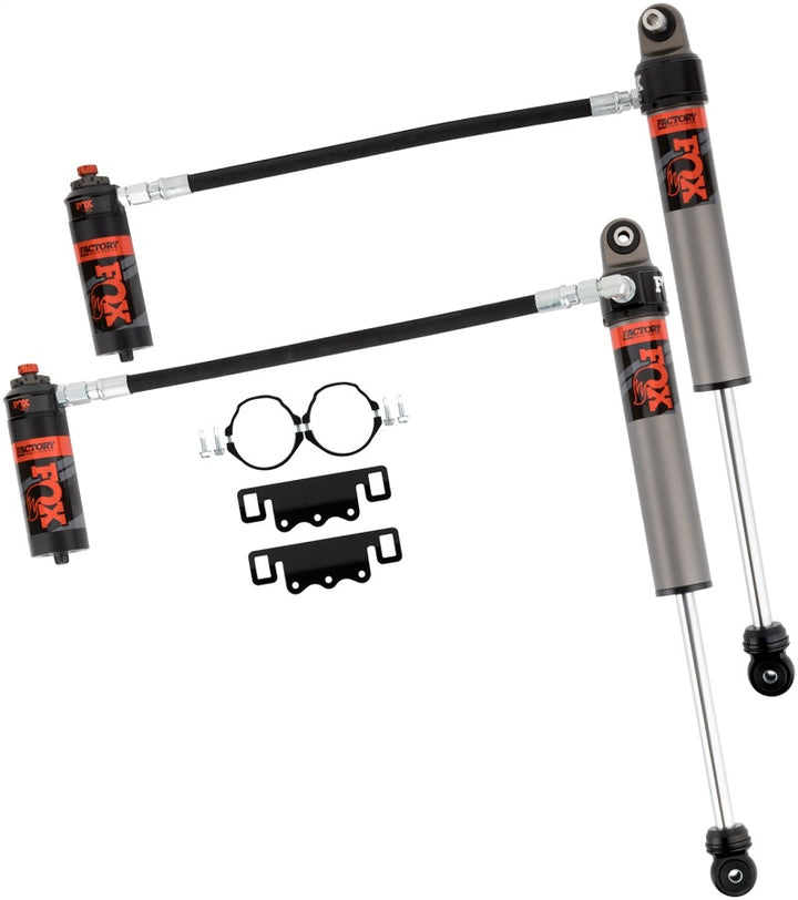 Fox 2018+ Jeep JL Factory Series Remote Res. Front Shock / 3.5-4in. Lift w/ DSC - Bull Strap