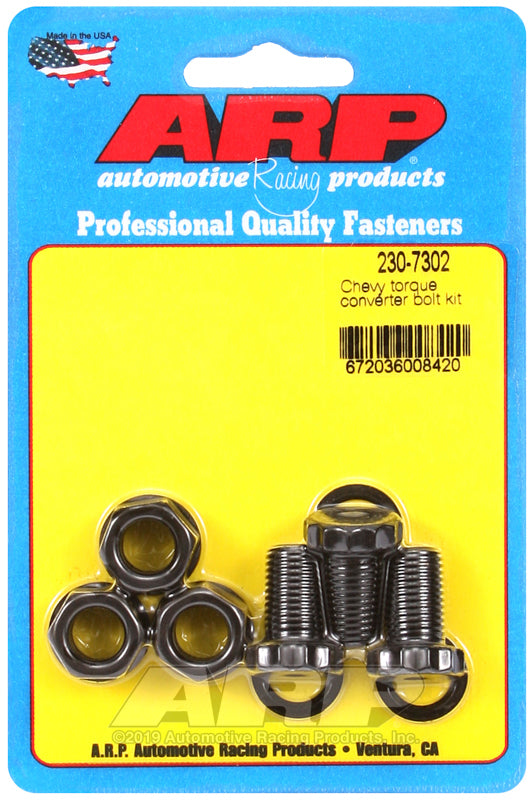 ARP GM Turbo 350 / 400 w/ Aftermarket Convert Torque Converter Bolt Kit - Bull Strap