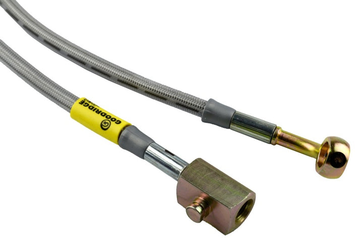 Goodridge 05-14 Ford Mustang (w/ABS) Stainless Steel Brake Line Kit - Bull Strap