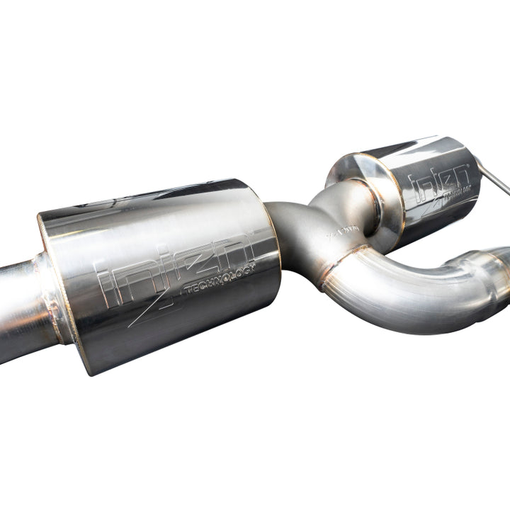 Injen 21-22 Ford Bronco L4-2.3L Turbo/V6-2.7L Twin Turbo  SS Cat-Back Exhaust - Bull Strap