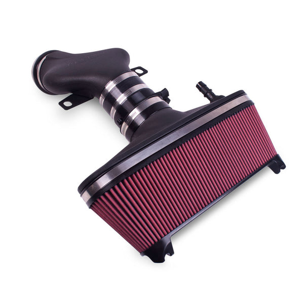 Airaid 01-04 Corvette C5 CAD Intake System w/ Tube (Oiled / Red Media) - Bull Strap