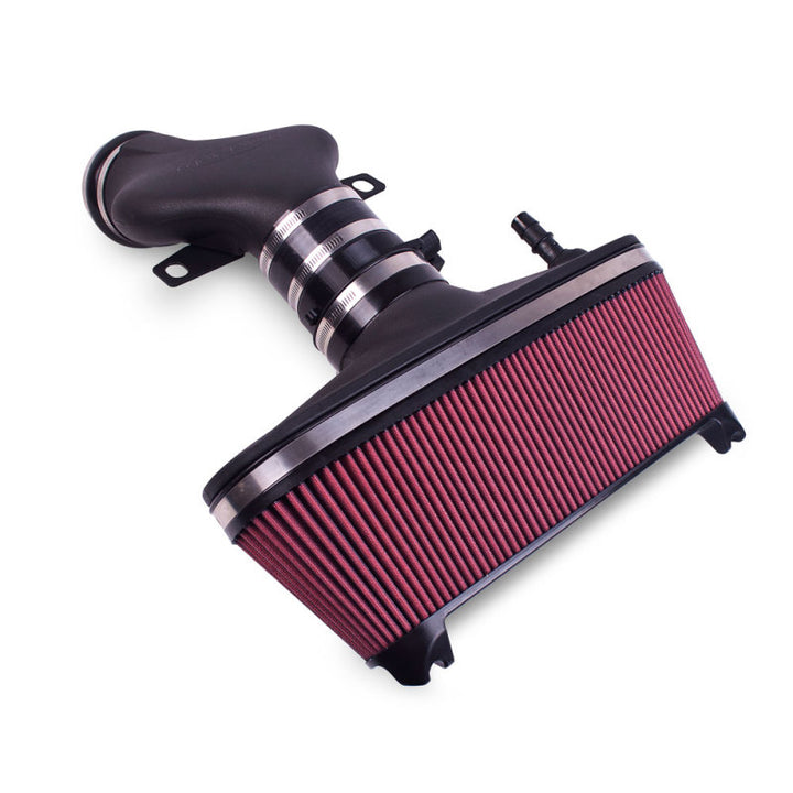 Airaid 01-04 Corvette C5 CAD Intake System w/ Tube (Oiled / Red Media) - Bull Strap