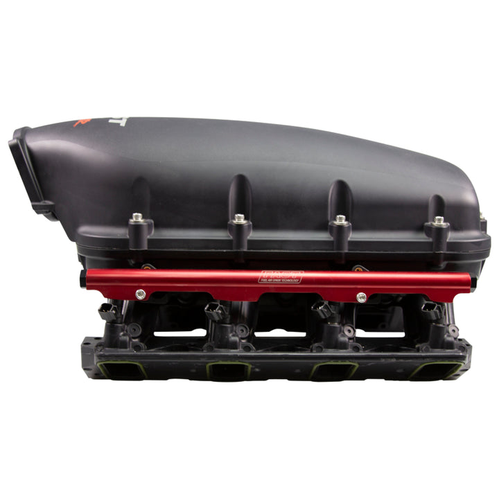 FAST LSX Manifold 103MM GenIII LS Rect Port - Black - Bull Strap