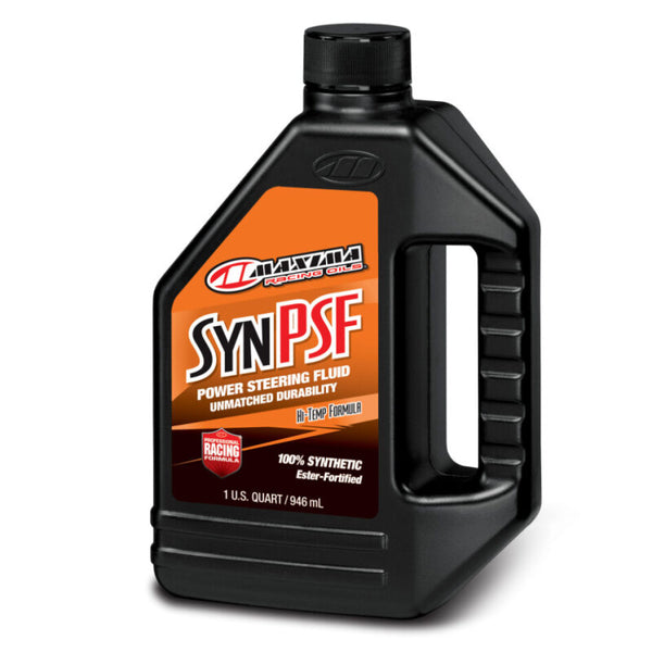 Maxima Performance Auto Synthetic Power Steering Fluid - Quart - Bull Strap