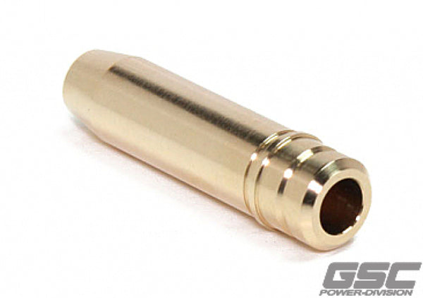 GSC P-D Nissan VR38DETT 6.6mm Stem Manganese Bronze Exhaust Valve Guide Stopper Style - Set of 12 - Bull Strap