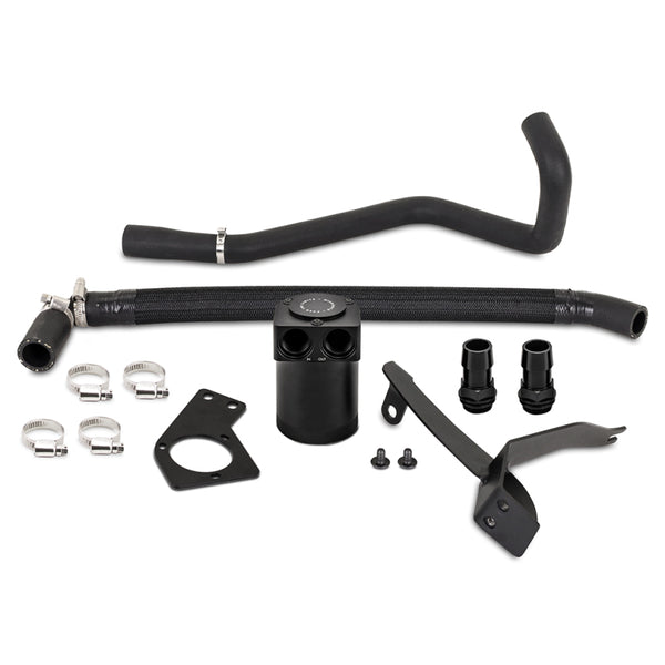 Mishimoto 2022+ Subaru WRX Baffled Oil Catch Can PCV Side - Bull Strap