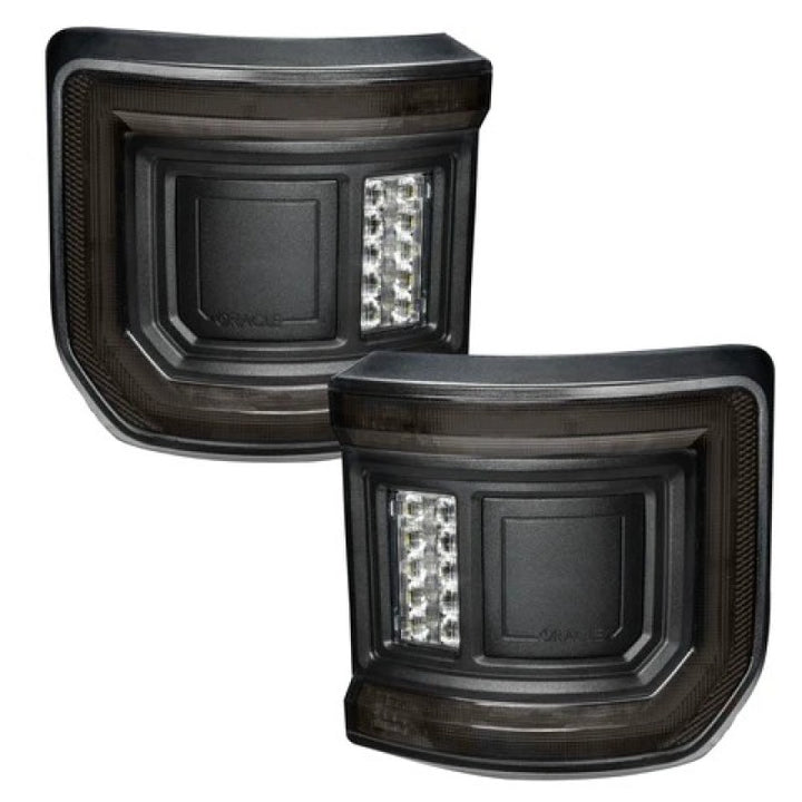 Oracle 2020+ Jeep Gladiator JT Flush Mount LED Tail Lights -  Tinted Lens - Bull Strap