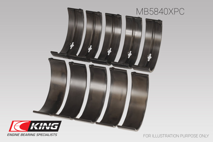 King Engine Bearings Chrysler 300 Srt8 Main Bearing Set - Bull Strap