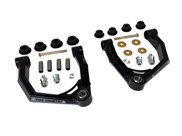 Tuff Country 2022+ Toyota Tundra / 2023+ Toyota Sequoia Boxed Uni-Ball Upper Control Arms - Front - Bull Strap