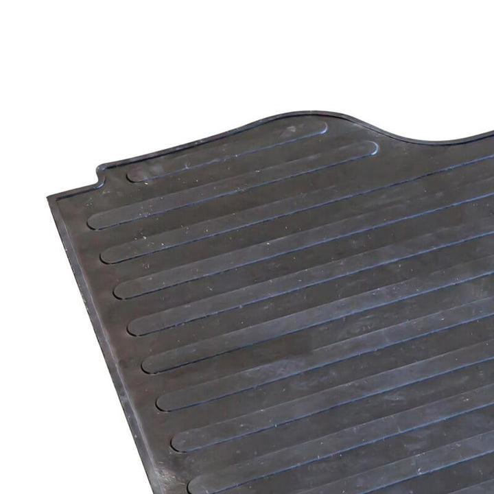 Westin 2007-2018 Chevy Silverado 15/25/3500 New Body Style (6.5 ft Bed) Truck Bed Mat - Black - Bull Strap